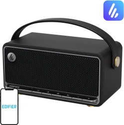 haut-parleur bluetooth portable edifier mp330 – rétro noir