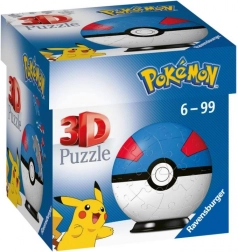 Ravensburger puzzle 3D Pokémon Great Ball – 54 pièces