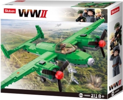 Sluban WWII Bombardier soviétique Tupolev TU-2 kit de construction