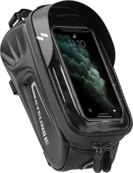 Sacoche de cadre étanche pour vélo MalTrack avec support pour téléphone