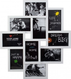 Cadre photo 3D multi pour 10 photos – Grand