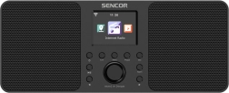 Radio Internet Sencor avec 2x10W, WiFi, FM, DAB+, USB et affichage LCD