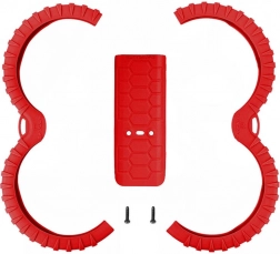 Coque de protection et protecteur d’hélices pour DJI Avata 2 par Sunnylife (rouge)