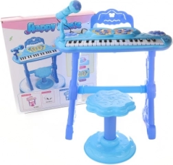 Piano pour enfants avec adaptateur bleu