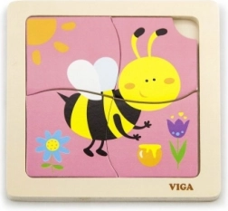Puzzle en bois abeille de Viga