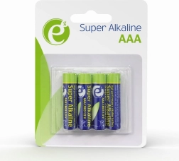 Piles alcalines AAA LR03 1,5 V – pack de 4