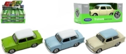 modèle en métal Trabant 1:60 par Welly, 7 cm, roue libre, assortiment de couleurs