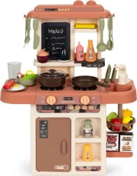 Cuisine pour enfants avec sons, LED et générateur de vapeur, 42 accessoires
