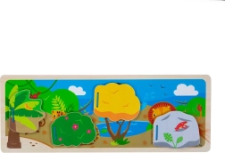 Bigjigs Toys puzzle sensoriel jungle