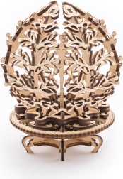 Puzzle 3D mécanique en bois fleur UGEARS (101 pièces)