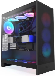 Boîtier H7 Flow RGB Midi Tower avec fenêtre, noir