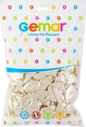 Ballons métalliques nacrés 28 cm