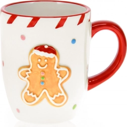Tasse en céramique avec bonhomme en pain d’épice 330 ml