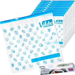 Sachets alimentaires refermables Vilde 27 × 26 cm, 10 pièces