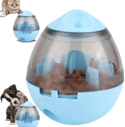 Balle interactive avec distributeur de friandises pour chiens et chats