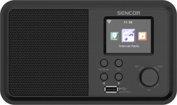 Radio Internet Sencor avec puissance de 4 W et Wi‑Fi