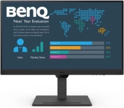 Moniteur de bureau 27″ BENQ avec QHD IPS, 75 Hz, 5 ms, HDMI et USB‑C
