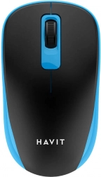 souris sans fil Havit noir-bleu 2,4 GHz 1200 DPI