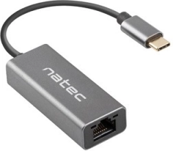 Carte réseau Natec Cricket USB‑C gigabit RJ‑45