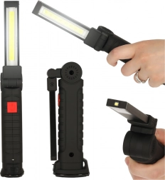 Lampe de travail LED USB avec aimant et batterie