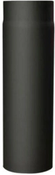 Tuyau de fumée avec ouverture 120 mm, longueur 250 mm, noir