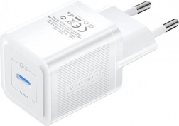 Chargeur secteur Vention USB‑C 20 W GaN (blanc)
