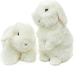 Lapin blanc en peluche 18 cm