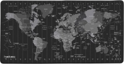 Tapis de souris Natec Time Zone Map Maxi 800x400
