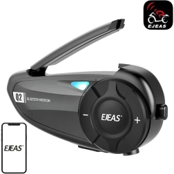 Intercom moto EJEAS Q2 avec Bluetooth 5.1 et réduction du bruit