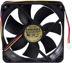 Ventilateur 120x120x25 mm 3 broches avec roulement à billes pour boîtier