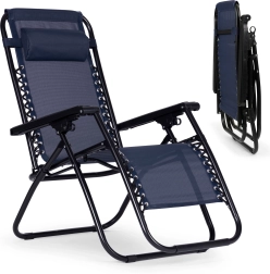 Fauteuil de jardin à dossier réglable ZERO GRAVITY ModernHome