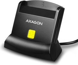 Lecteur de cartes AXAGON CRE-SM2 avec USB et logements pour SD/microSD/SIM
