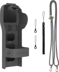 Étui de protection avec cordon et sangle pour DJI Osmo Pocket 3 – gris