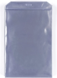 Pochette d'affichage transparente pour documents A4 en PVC