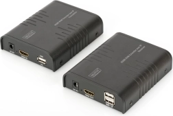Extendeur KVM (HDMI+USB) jusqu'à 120m via Cat.5e UTP ou IP, 1080p FHD 60Hz, audio