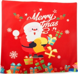 Housse de coussin de Noël 45 × 45 avec motif PÈRE NOËL