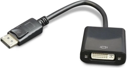 Adaptateur DisplayPort (M) à DVI (F) noir