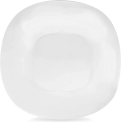 Assiette plate en verre LUNA 26,5 cm