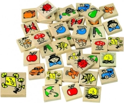 Detoa pexeso en bois