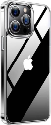 Coque transparente Torras Diamond Clear pour iPhone 15 Pro