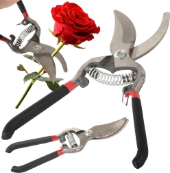 Sécateur de jardin manuel en acier forgé