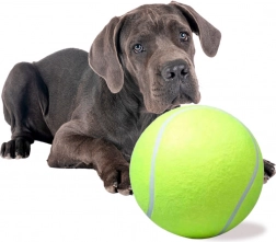 Balle de tennis géante pour chiens XXL 24 cm