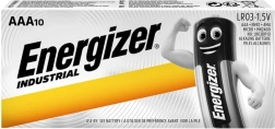 ENERGIZER Industrial AAA LR03 piles alcalines, 10 pcs (bulk)