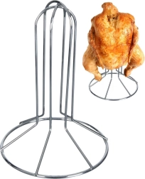 Support de cuisson vertical pour poulet au four