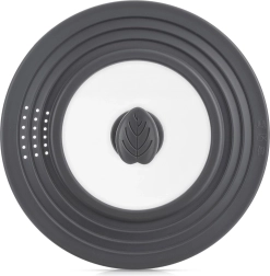 Couvercle universel en verre avec bord en silicone 20/22/24 cm