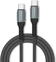 Câble USB‑C 100 W avec charge rapide et transfert de données, tressage en nylon, 1 m