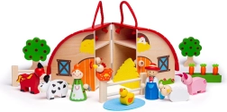 Ferme en valisette Bigjigs Toys