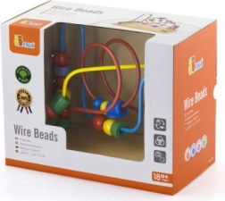 Labyrinthe de perles en bois pour enfants