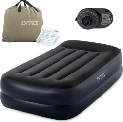 Matelas gonflable 191 × 99 × 42 cm avec pompe électrique intégrée Intex