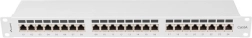 Panneau de brassage 24 ports Cat 6A 1U gris